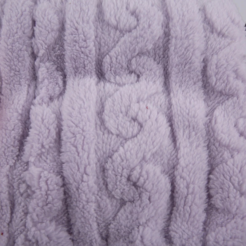 Thickened Velvet Twist Leg Warm Knee Socks High Boots Floor Shoes For Ladies Indoor Slippers