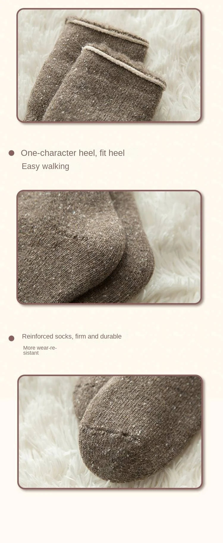 Super Soft Fleece Winter Warm Socks for Women Solid Winter Warm Thicken Coral Plush Socks Thermal Snow Home Sleep Floor Socks