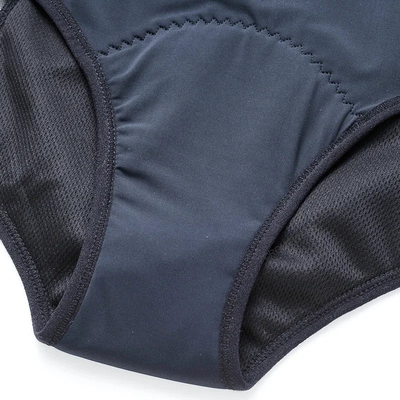 FHP 3 Pcs 4 Layer Plus Size Menstrual Period Panties Women Postpartum Underwear Seamless Lace Lingerie Leak Proof Pants 5XL 6XL