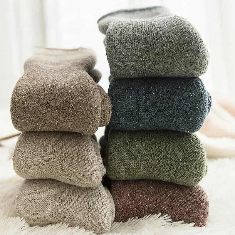 Super Soft Fleece Winter Warm Socks for Women Solid Winter Warm Thicken Coral Plush Socks Thermal Snow Home Sleep Floor Socks
