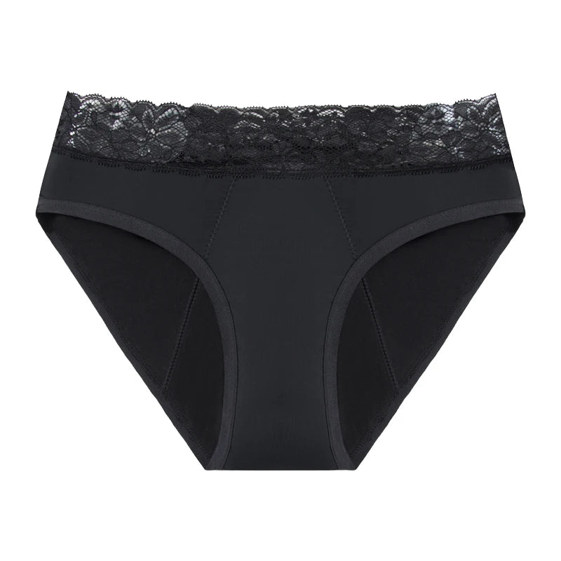 FHP Detachable Women Menstrual Panties 4-Layer Leak Proof Period Underwear Absorbent Breathable Briefs New Fashion Lingerie Dropship